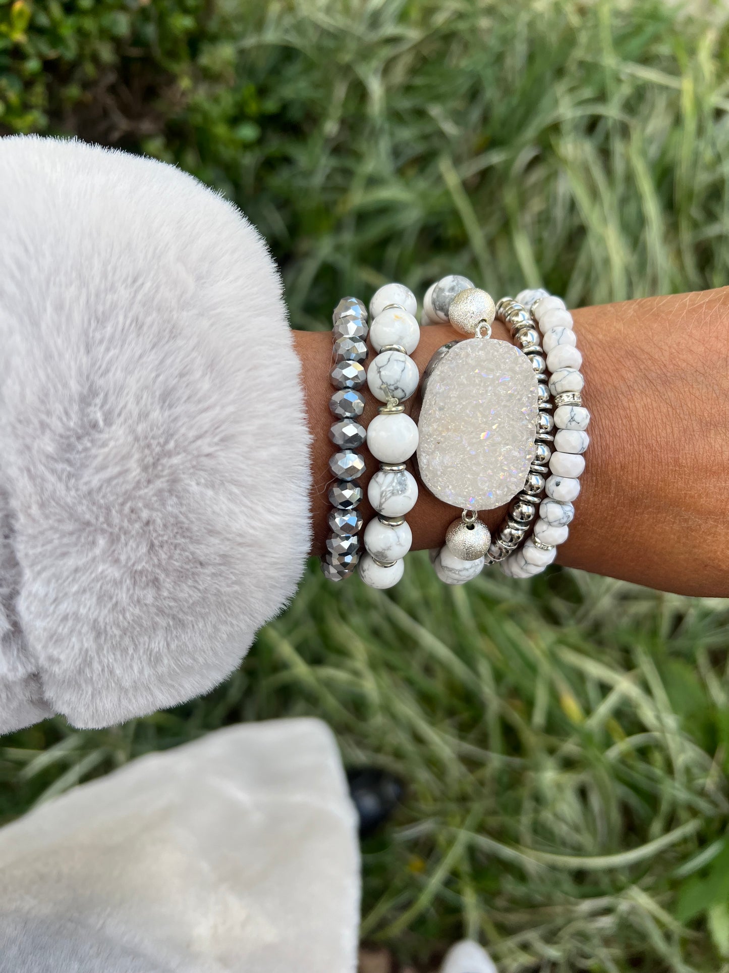 Aspen Druzy Stack