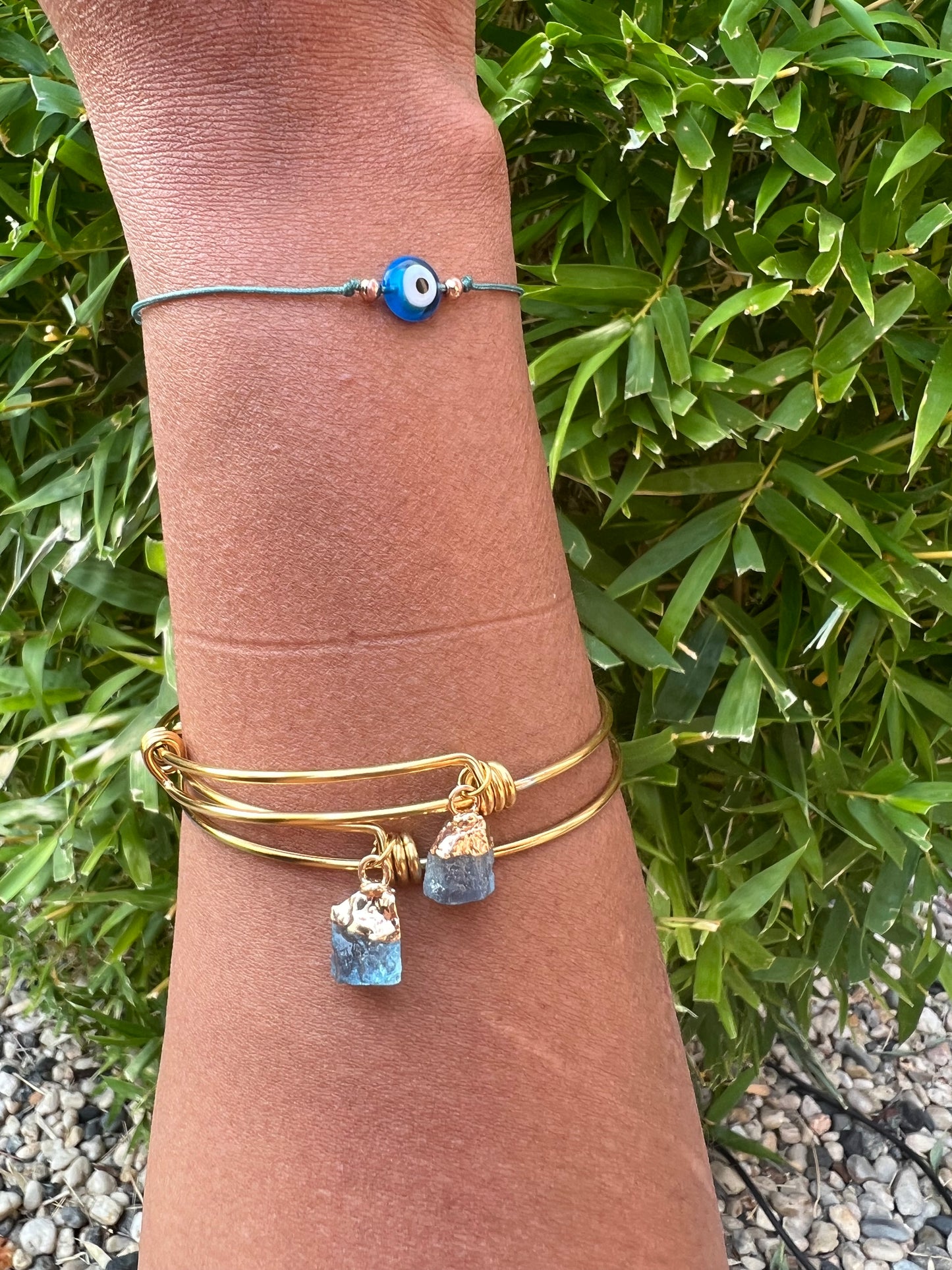 Crystal Stone Bangle