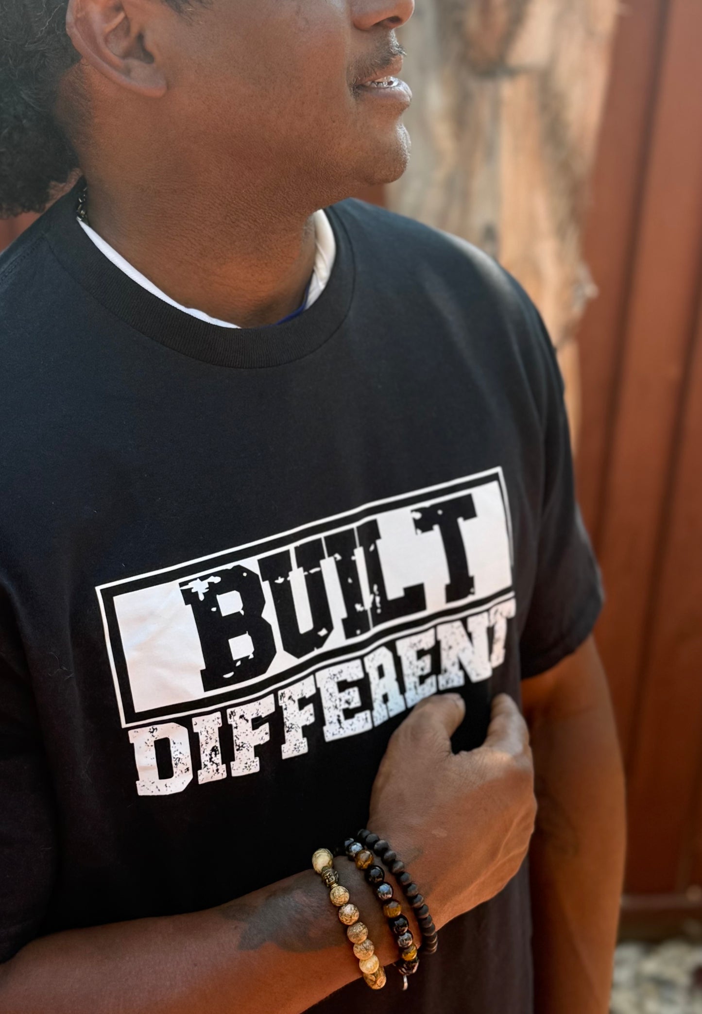 Built Different Black Tee