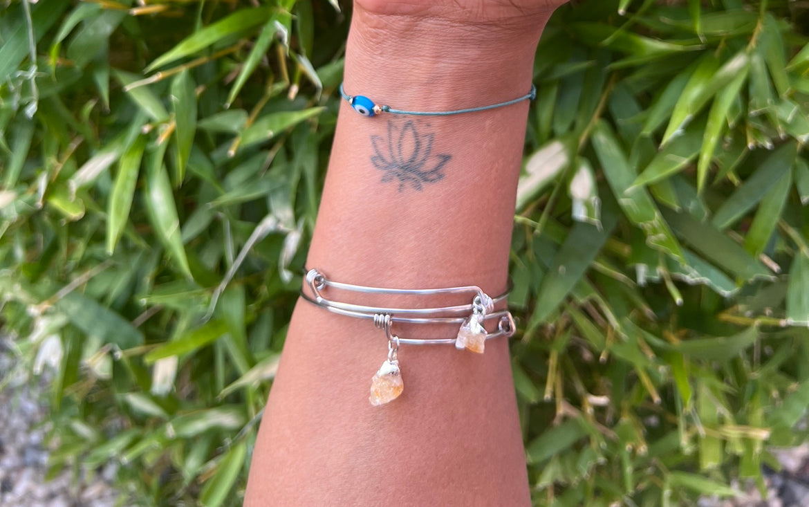 Crystal Stone Bangle