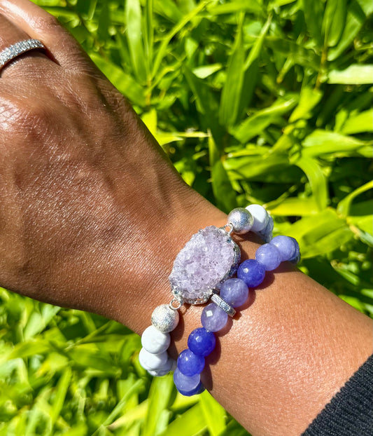 Royal Druzy Stack