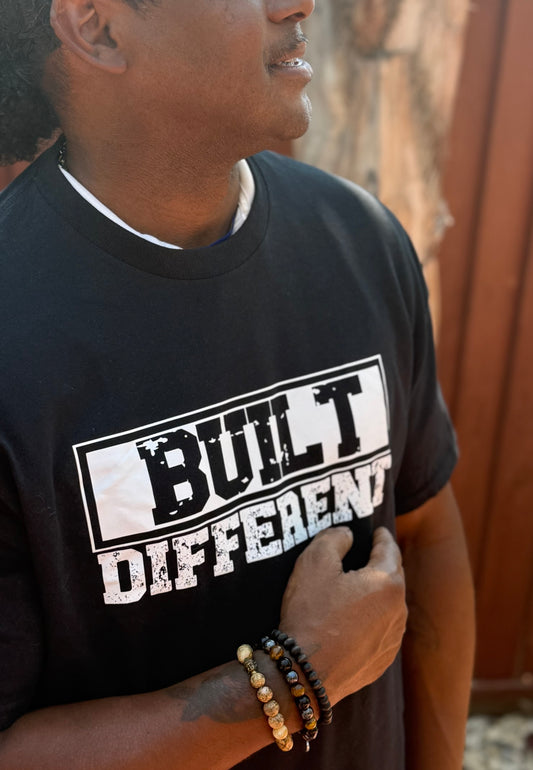 Built Different Black Tee
