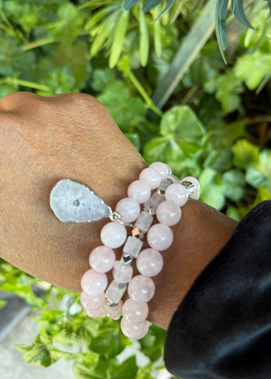 Blossom Agate Stack