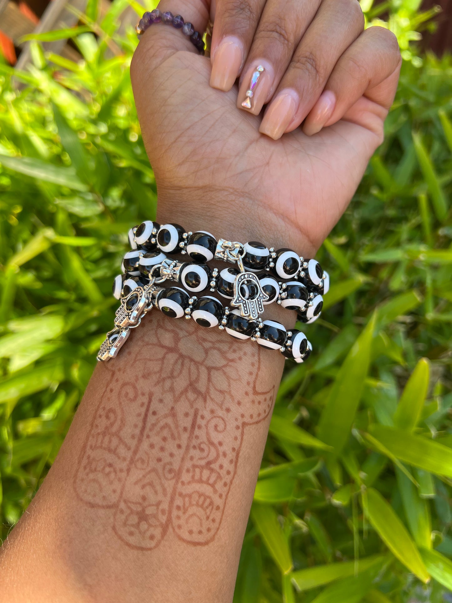 Black Evil Eye Hamsa